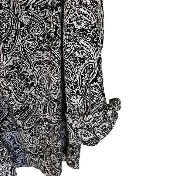 Women’s Paisley Utility Blouse 🌼, Like New XL - Picture 3 of 4